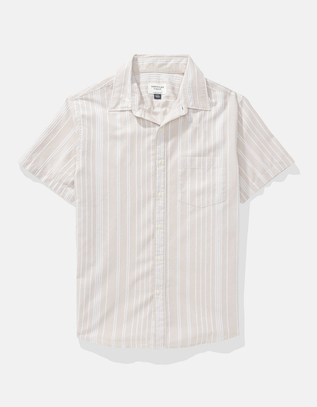 Camisa abotonada junto a la piscina Ae - Caqui 2154_2892_210_f