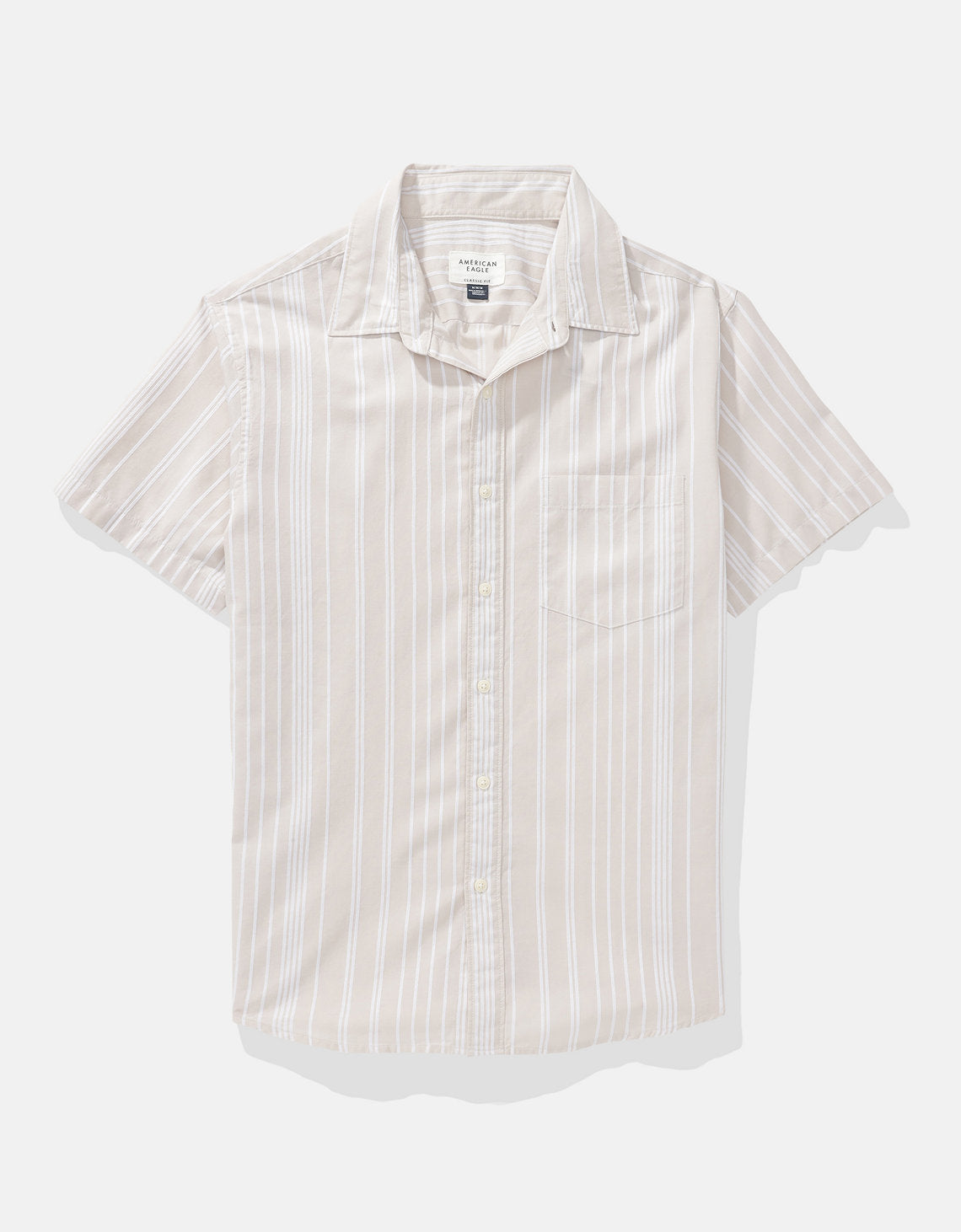 Camisa abotonada junto a la piscina Ae - Caqui 2154_2892_210_f