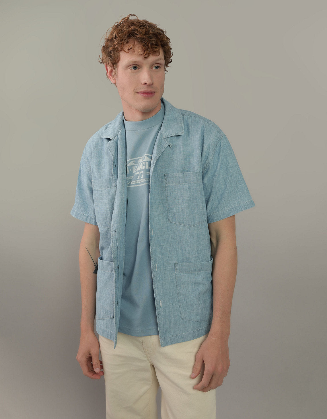 Camisa manga corta Ae - Azul 2154_6250_437_of