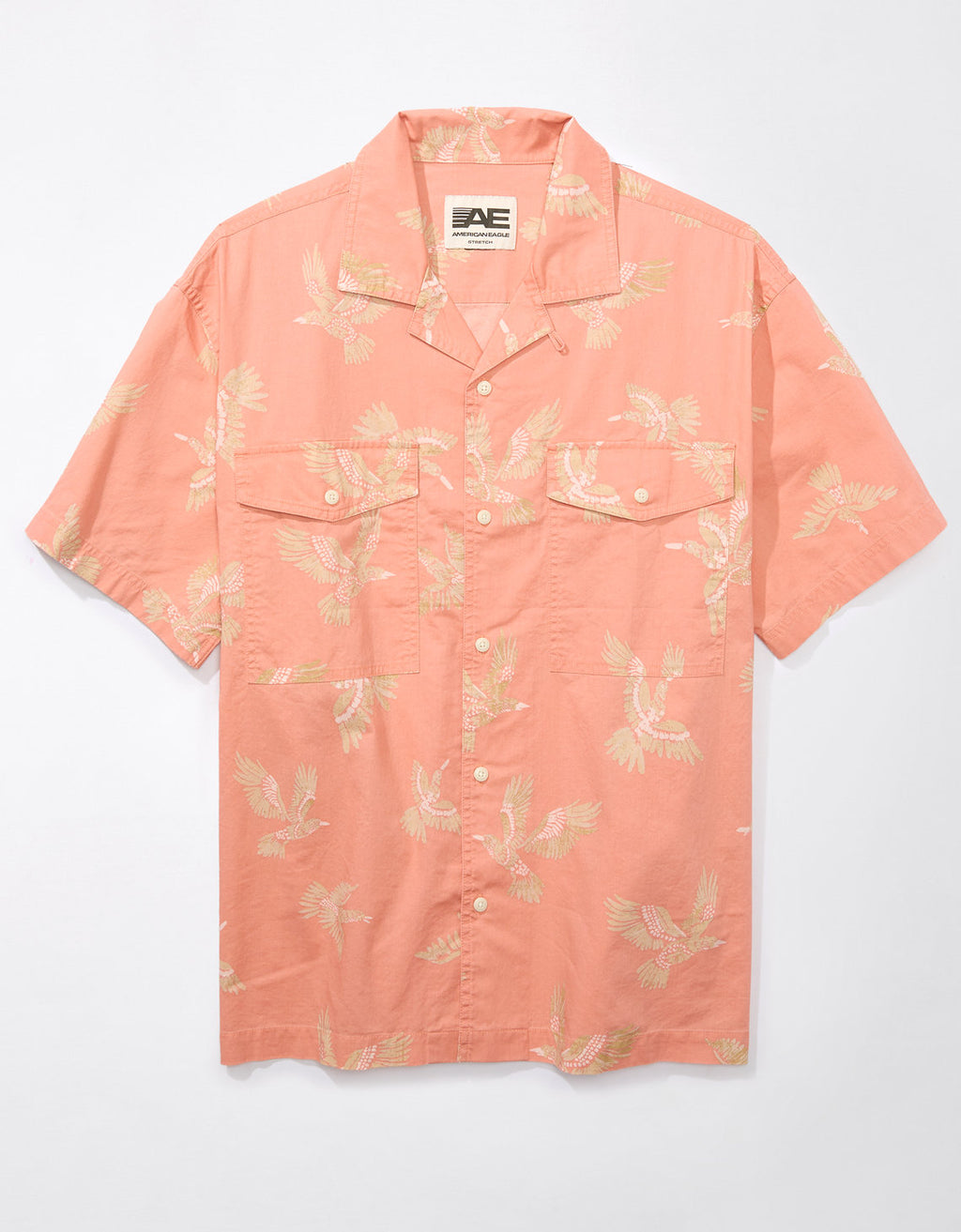 Camisa manga corta Ae con estampados - Rosa 2154_6278_612_f