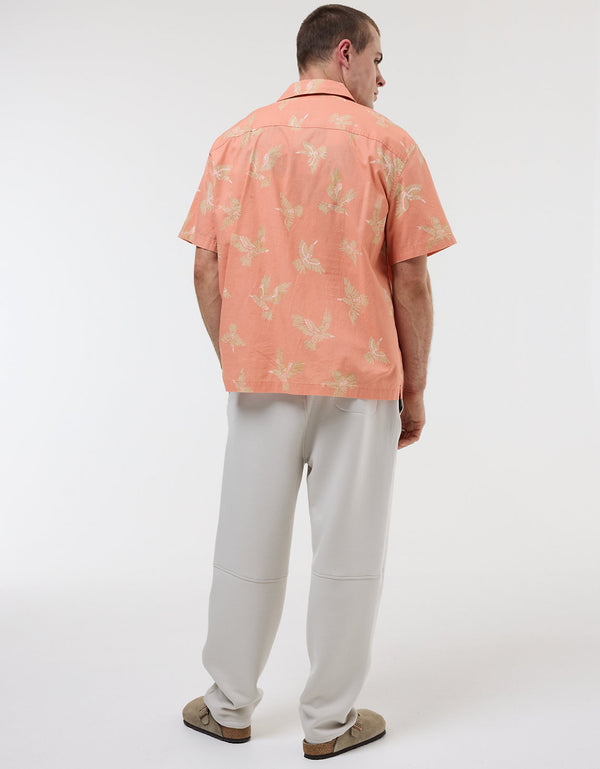 Camisa manga corta Ae con estampados - Rosa