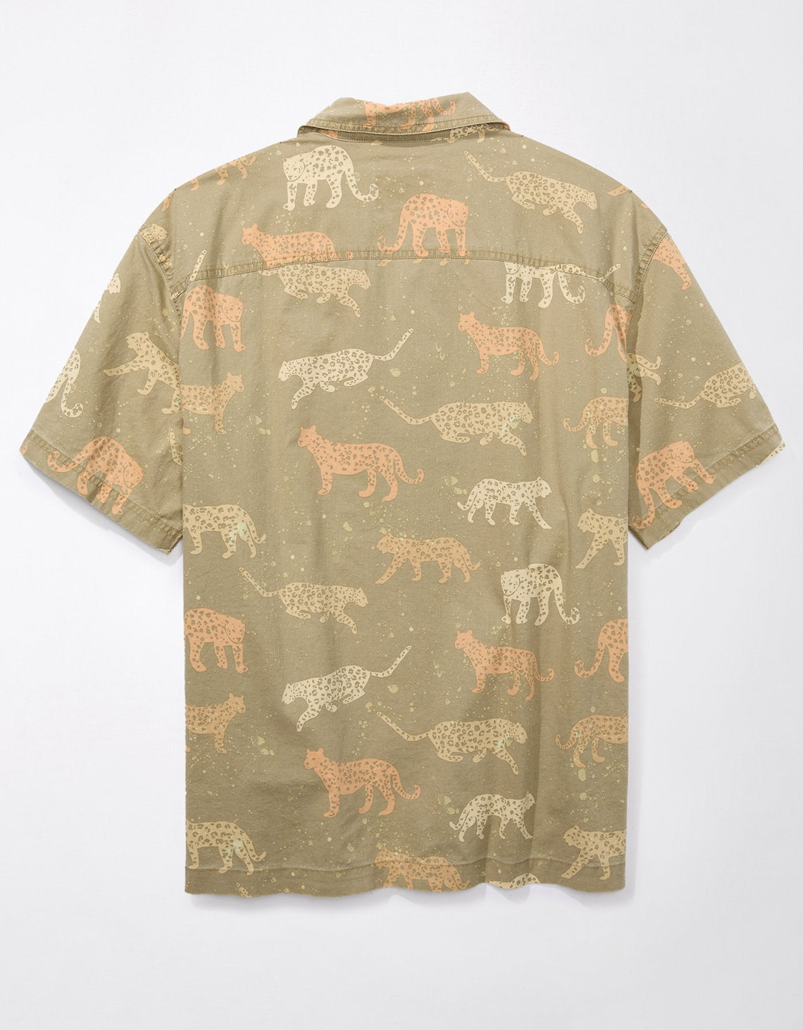 Camisa manga corta Ae con estampados - Verde 2154_6288_339_b