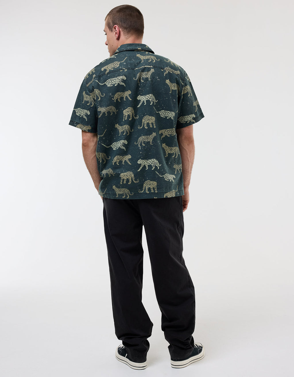 Camisa manga corta Ae con estampados - Gris 2154_6304_023_d2