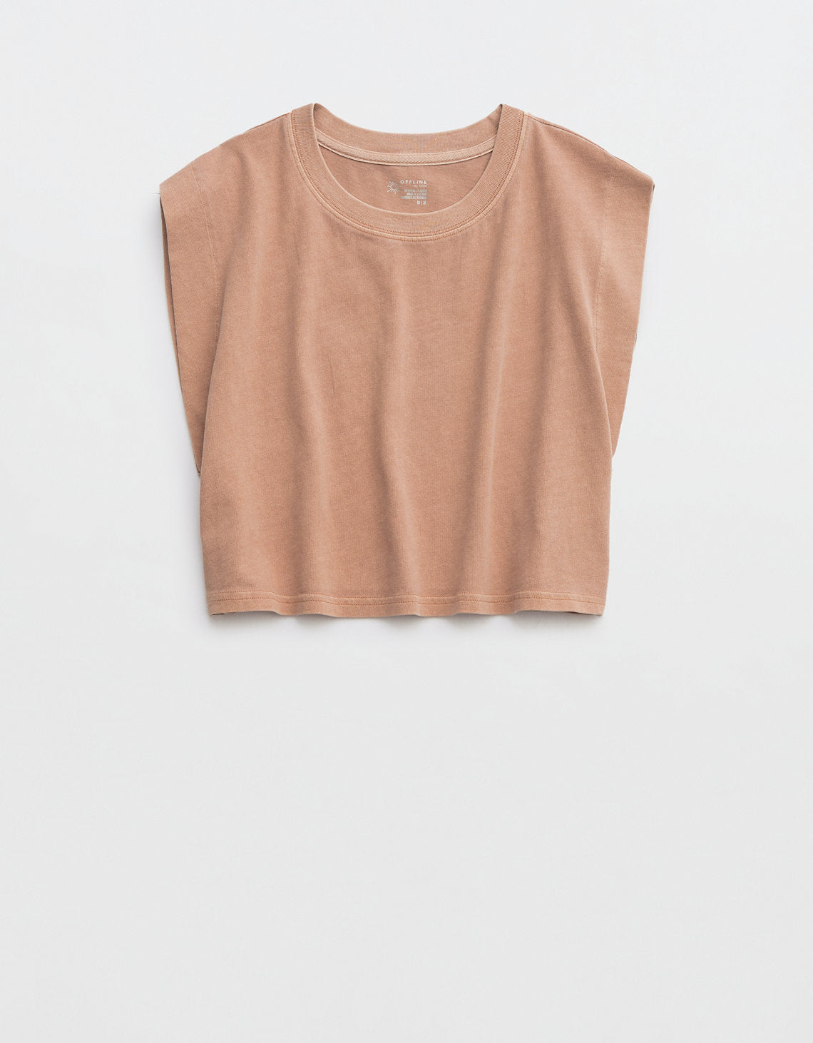 Camiseta cuello redondo algodón Aerie - Generico 2161_1393_158_f