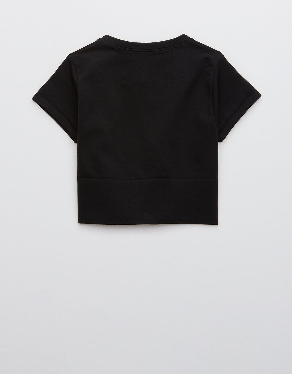 Camiseta corta sin costuras Mujer Offline - Negro 2161_1499_073_b