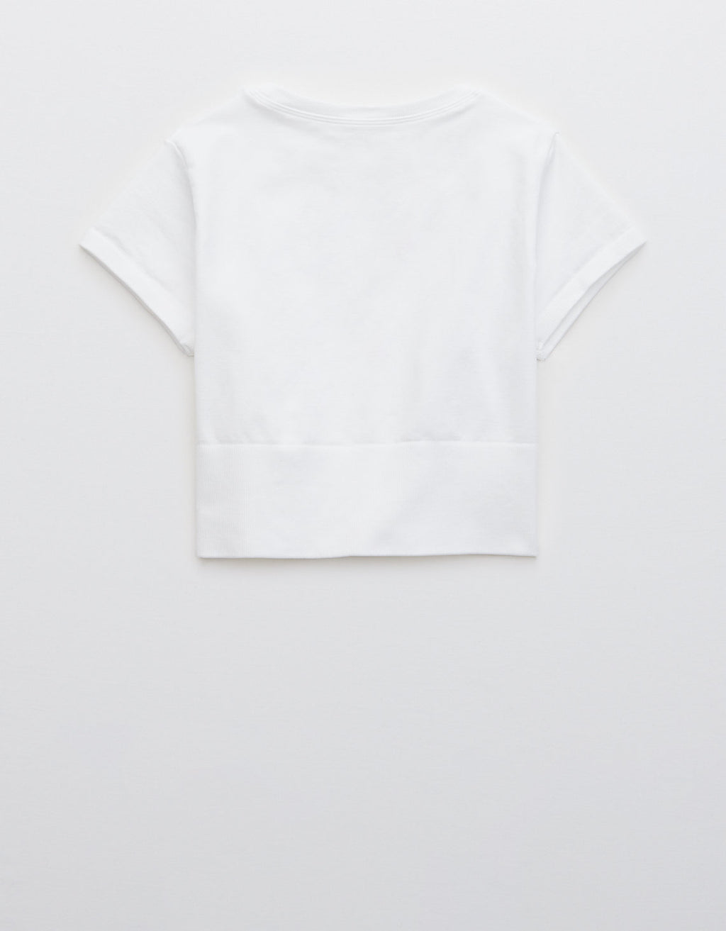 Camiseta corta sin costuras Mujer Offline - Blanco 2161_1499_100_b