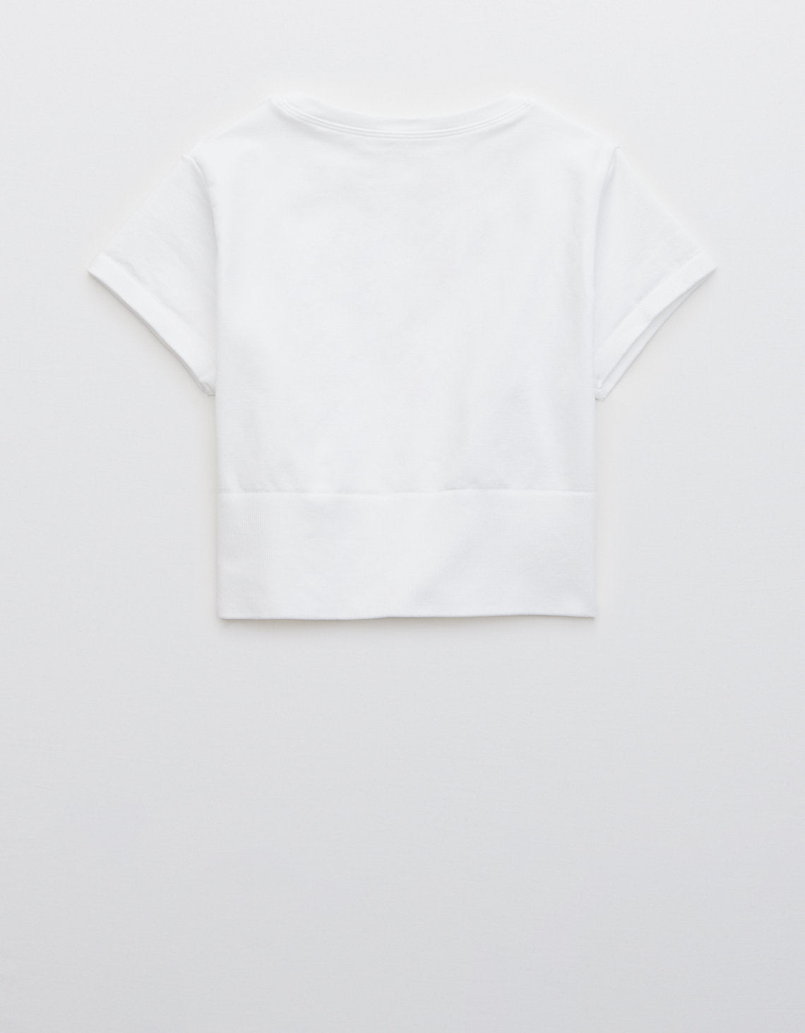 Camiseta corta sin costuras Mujer Offline - Blanco 2161_1499_100_b