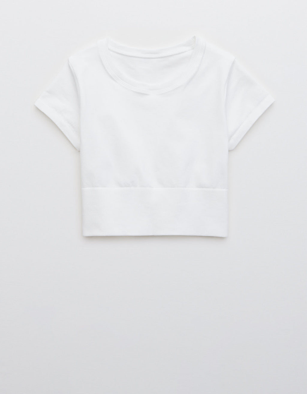 Camiseta corta sin costuras Mujer Offline - Blanco 2161_1499_100_f