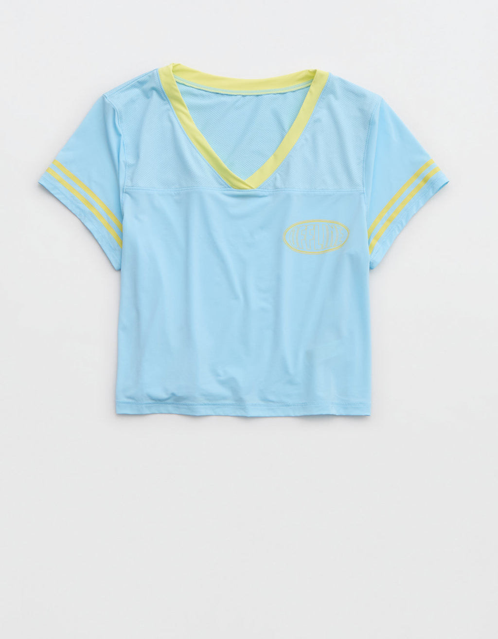 Camiseta Manga Corta en cuello V Mujer Offline - Generico 2161_1707_587_f