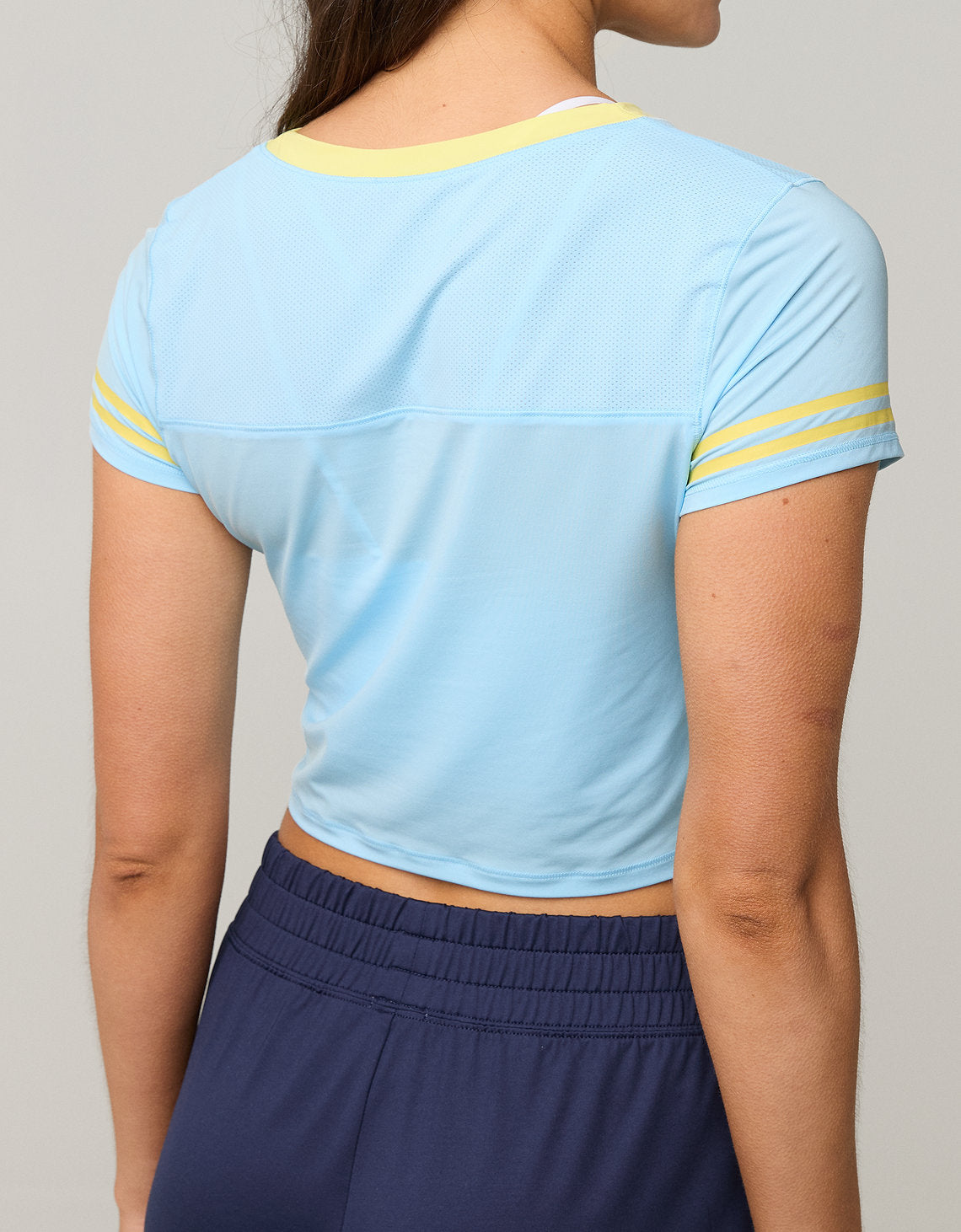 Camiseta Manga Corta en cuello V Mujer Offline - Generico 2161_1707_587_ob