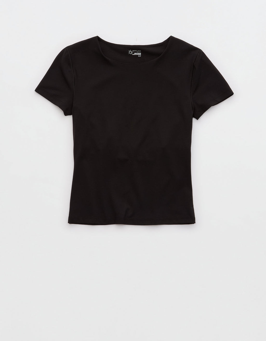 Camiseta OFFLINE Real Me Xtra By Aerie - Negro 2161_1822_073_f