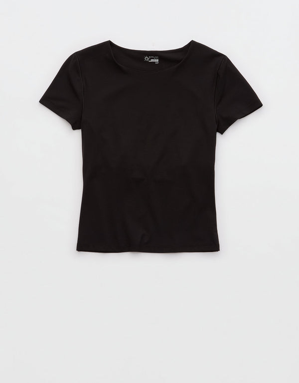 Camiseta OFFLINE Real Me Xtra By Aerie - Negro