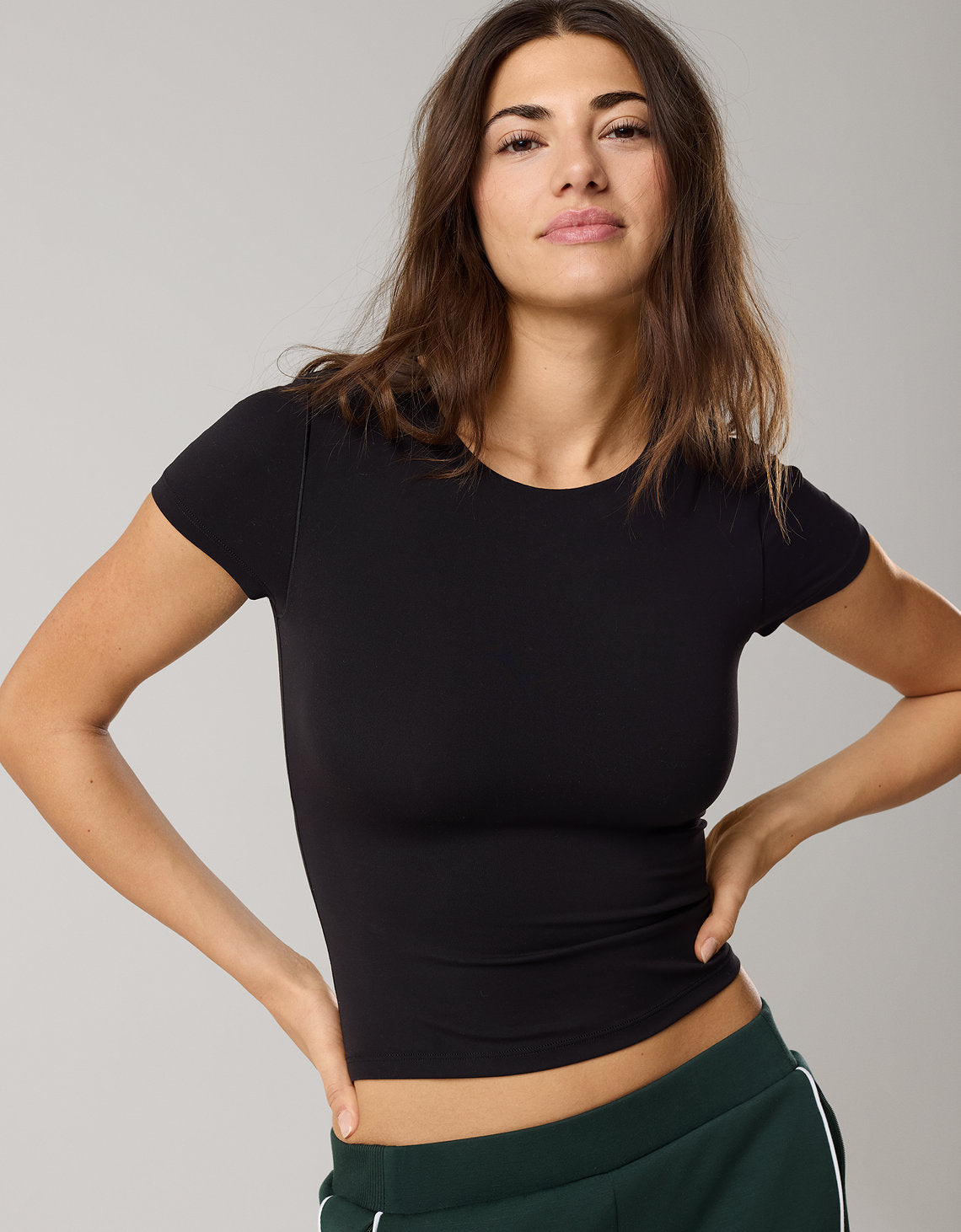 Camiseta OFFLINE Real Me Xtra By Aerie - Negro 2161_1822_073_of