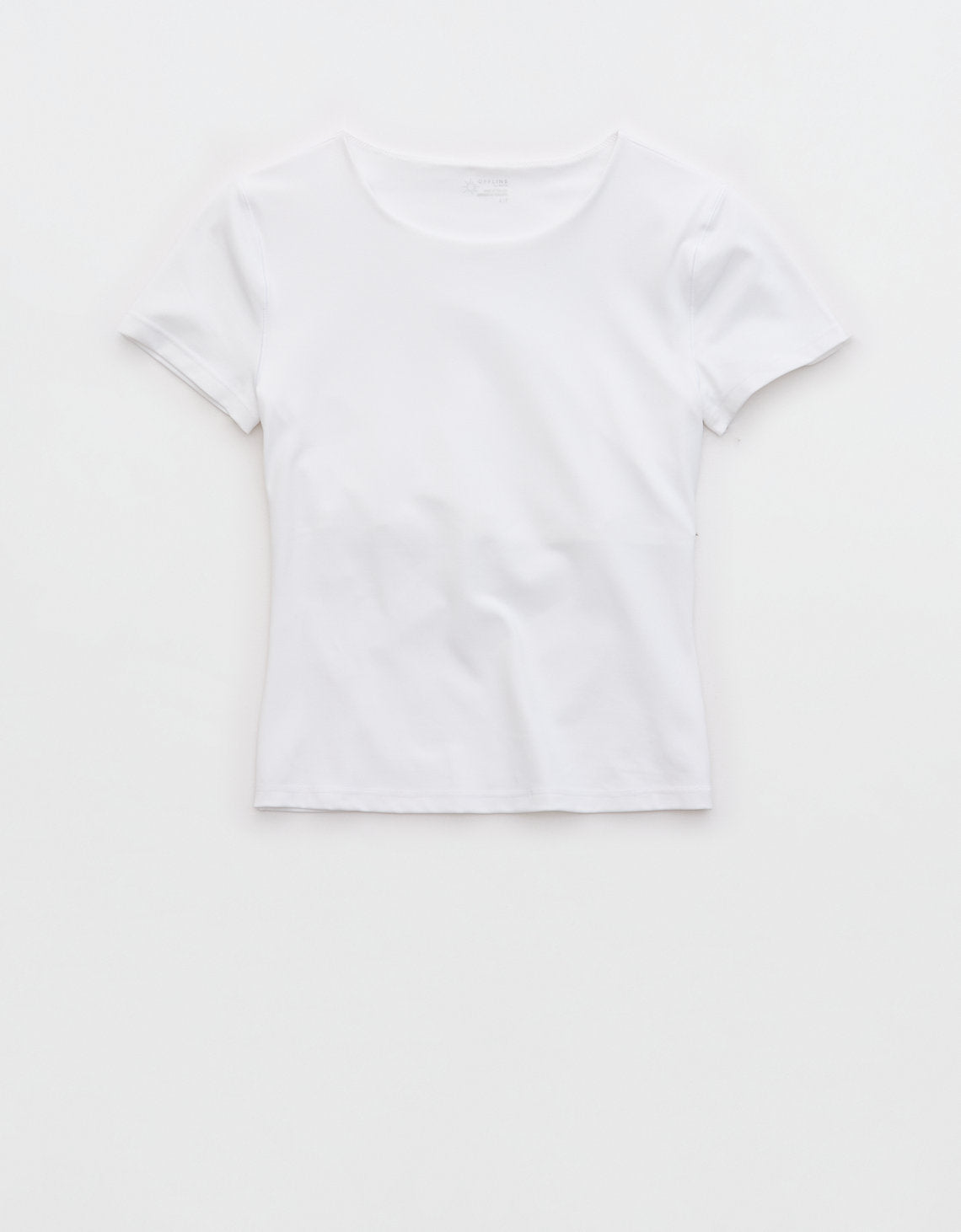 Camiseta OFFLINE Real Me Xtra By Aerie - Blanco 2161_1822_100_f