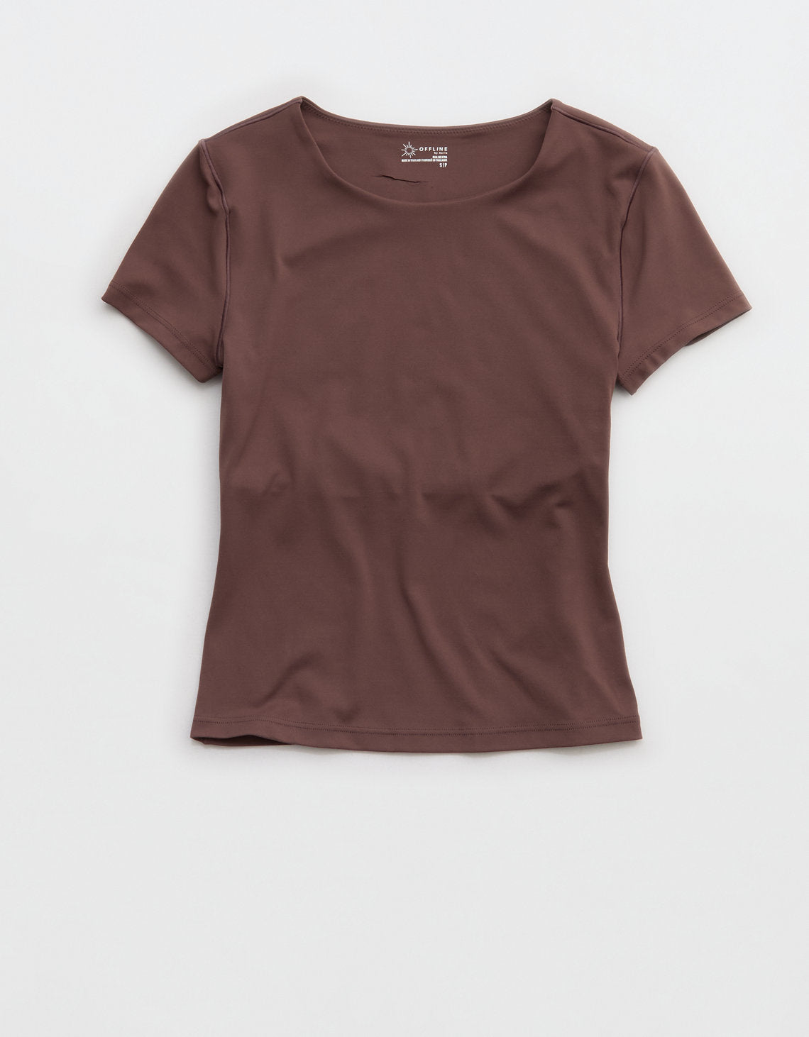 Camiseta OFFLINE Real Me Xtra By Aerie - Café 2161_1822_215_f