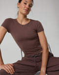Camiseta OFFLINE Real Me Xtra By Aerie - Café 2161_1822_215_of