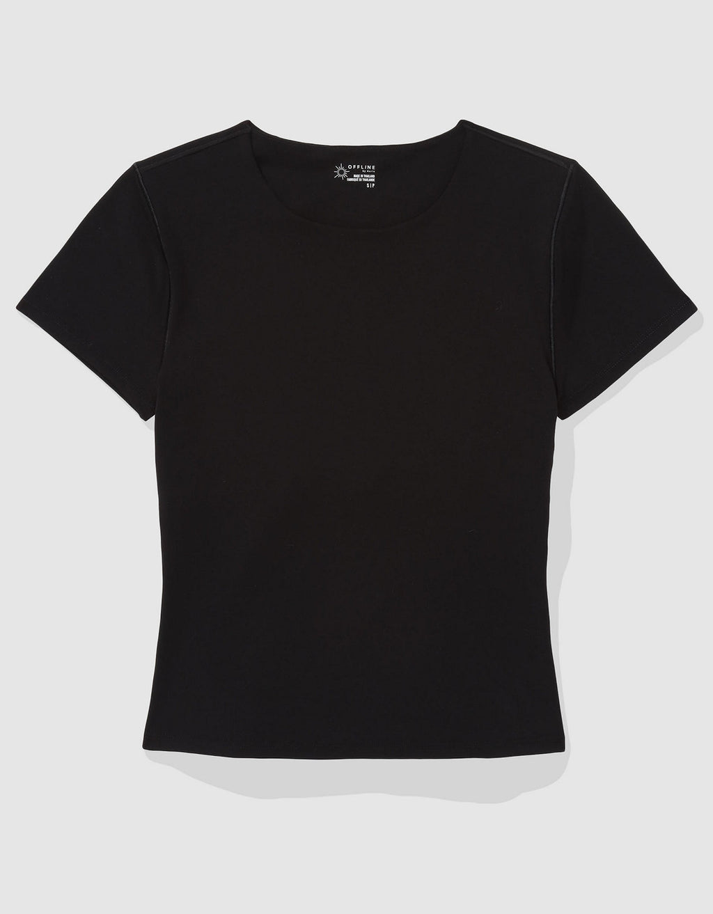 2033 REAL ME XTRA CREWNECK TEE - Negro 2161_2033_073_f