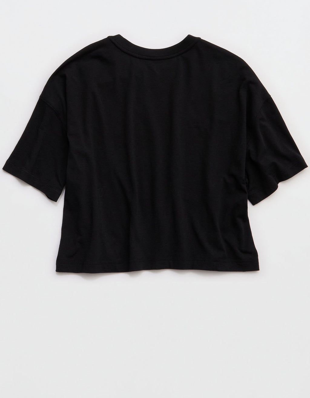 Camiseta recortada para estiramiento de Offline by Aerie - Negro 2161_2083_073_b