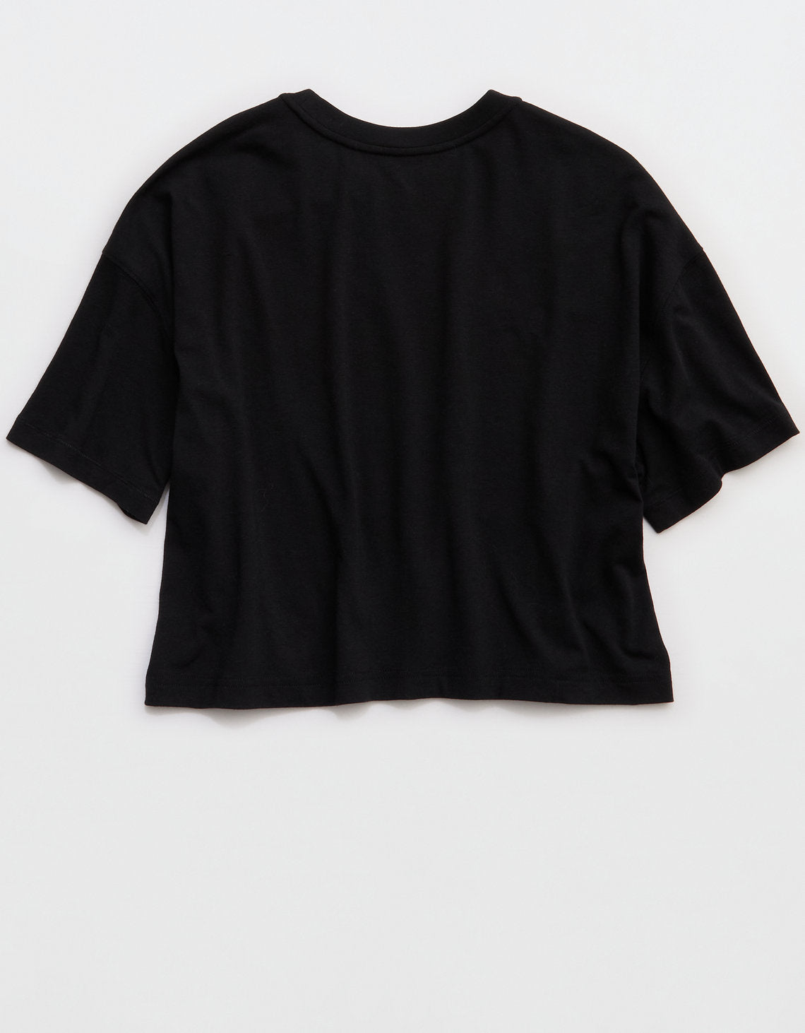 Camiseta recortada para estiramiento de Offline by Aerie - Negro 2161_2083_073_b