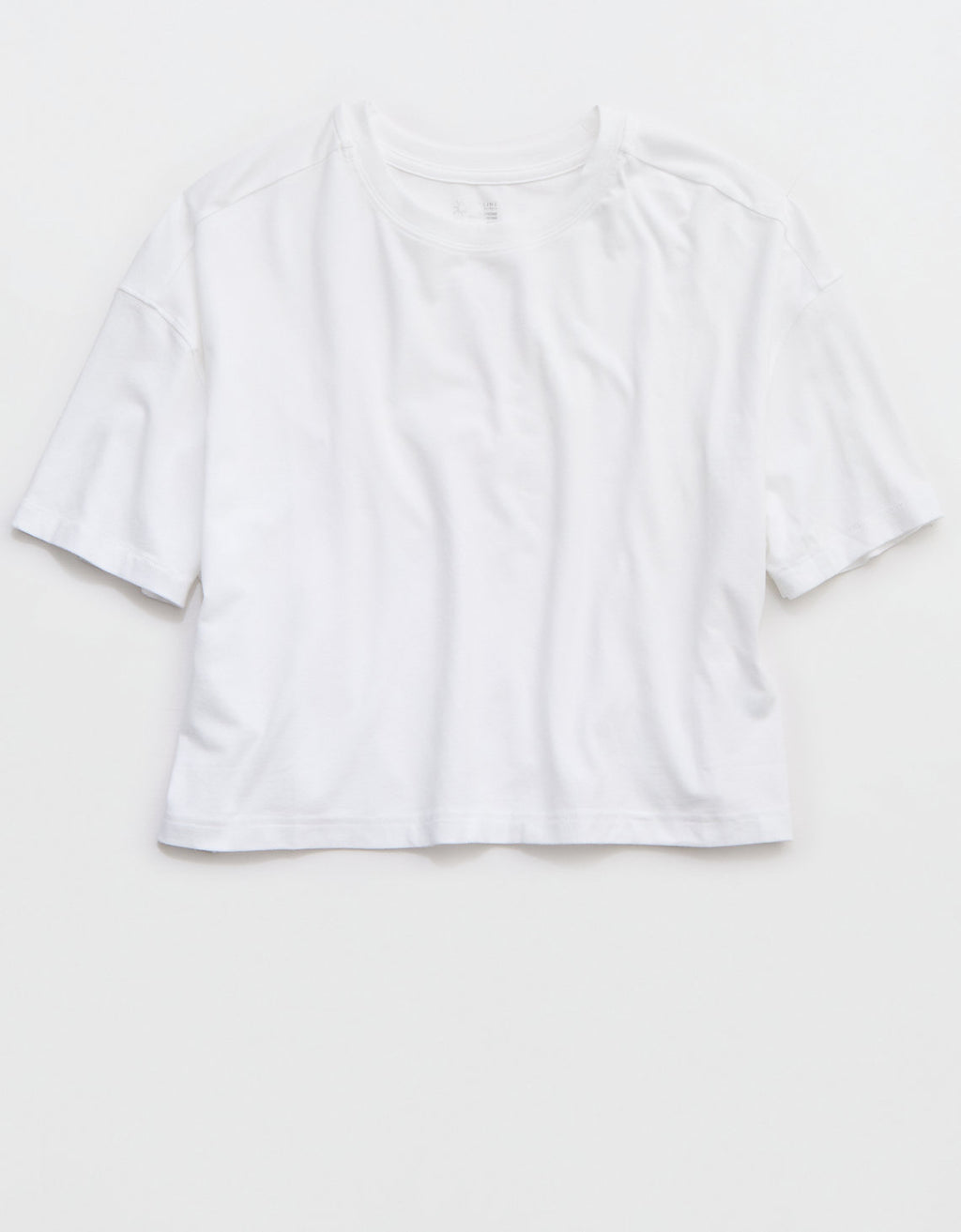 Camiseta recortada para estiramiento de Offline by Aerie - Blanco 2161_2083_100_f