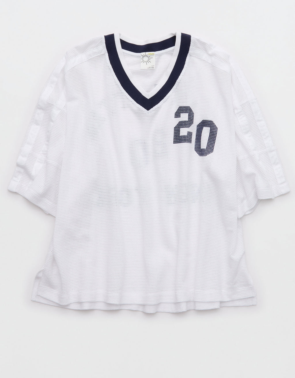 Camiseta OFFLINE manga corta de malla By Aerie - Blanco 2161_2274_100_f