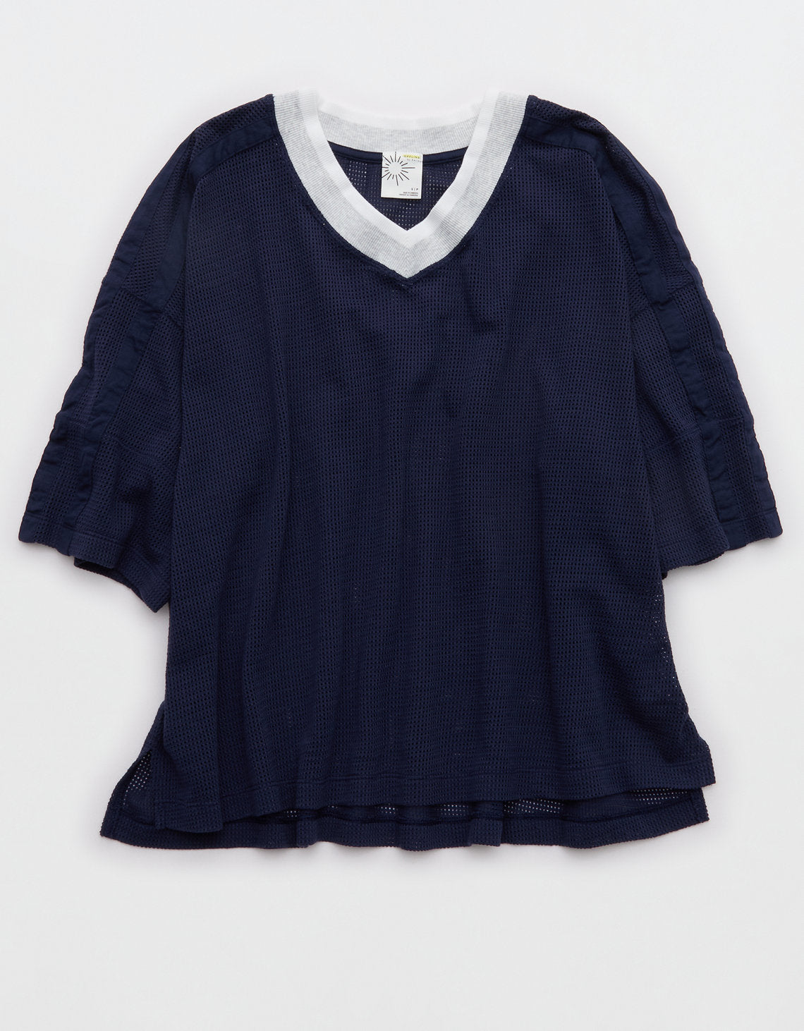 Camiseta OFFLINE manga corta de malla By Aerie - Azul 2161_2274_890_f