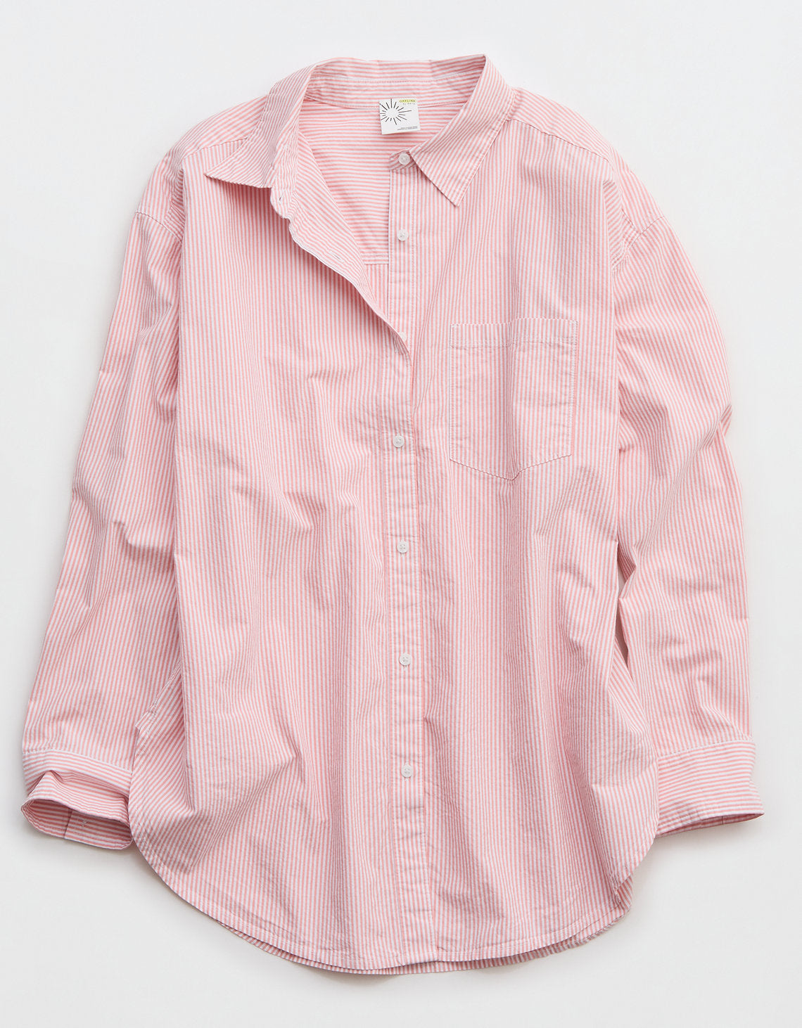 Camisa Manga Larga con botones Mujer Aerie - Rojo 2162_1767_684_f