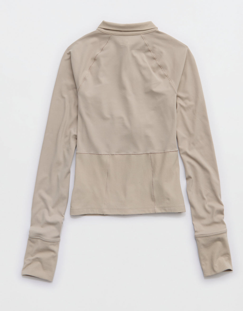 OFFLINE Por Aerie Chaqueta con Cierre Completo Real Me - Gris 2168_2032_021_b