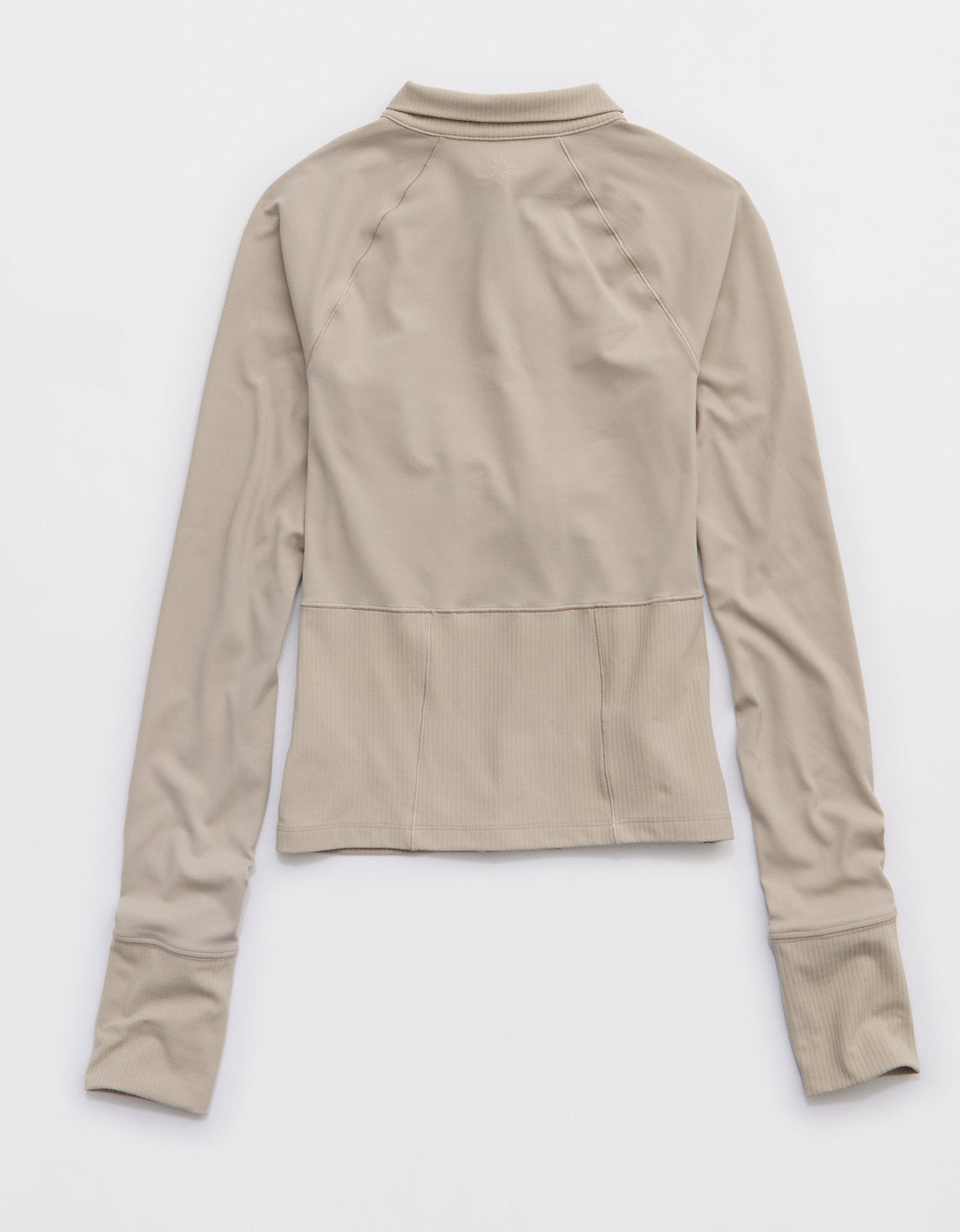 OFFLINE Por Aerie Chaqueta con Cierre Completo Real Me - Blanco 2168_2032_021_b