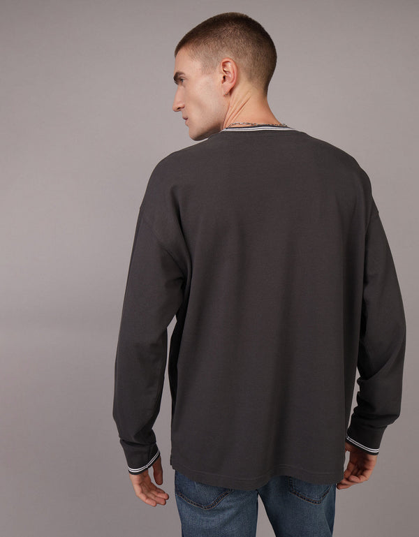 Camiseta térmica Ae manga larga - Gris