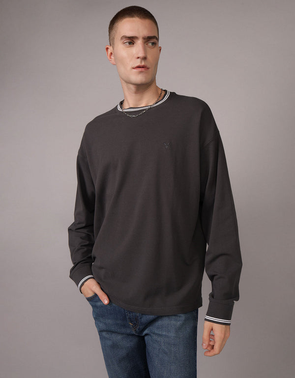 Camiseta térmica Ae manga larga - Gris