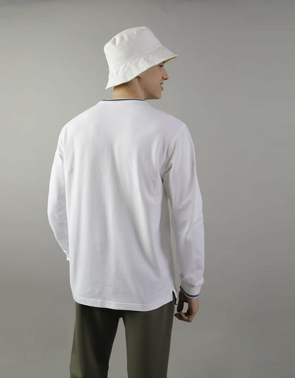Camiseta térmica Ae manga larga - Blanco