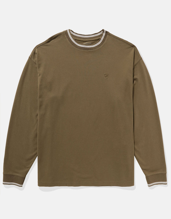 Camiseta térmica Ae manga larga - Verde
