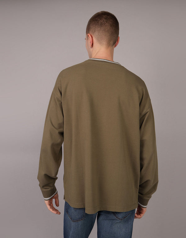 Camiseta térmica Ae manga larga - Verde