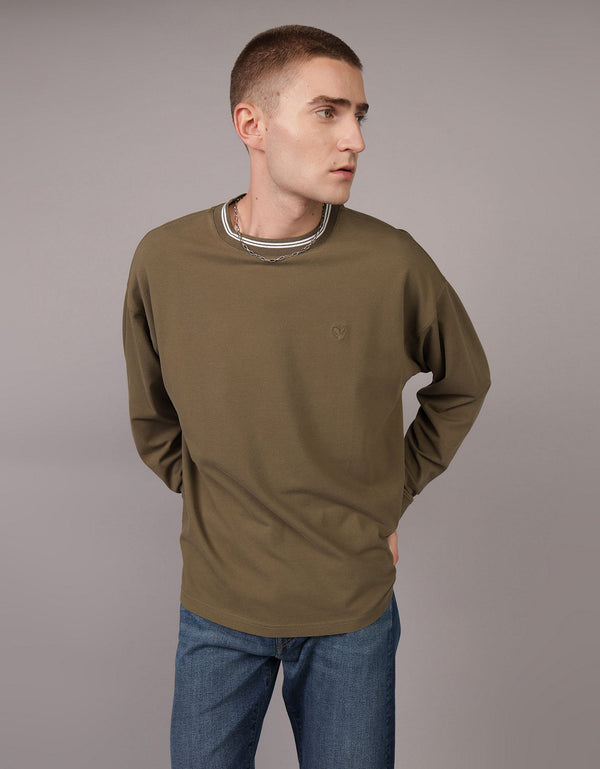 Camiseta térmica Ae manga larga - Verde
