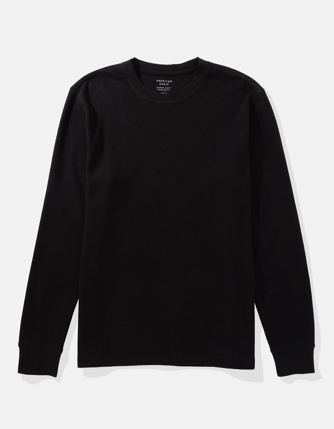 Camiseta Manga Larga cuello redondo Hombre AE - Negro 2171_3796_001_f