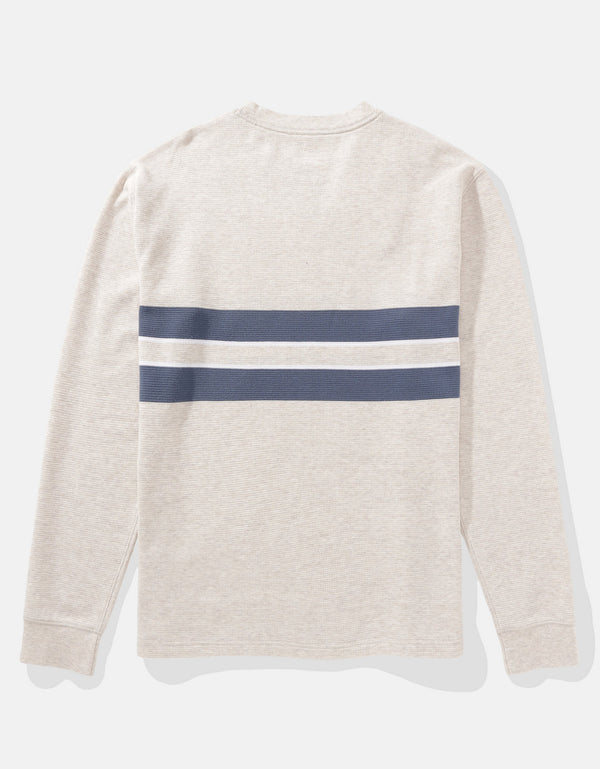 Camiseta con patrón de rayas Manga Larga Hombre AE - Generico