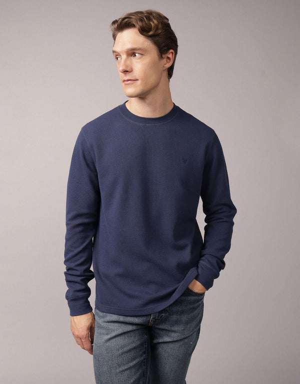 Camiseta Thermal Manga Larga Ae - Naval