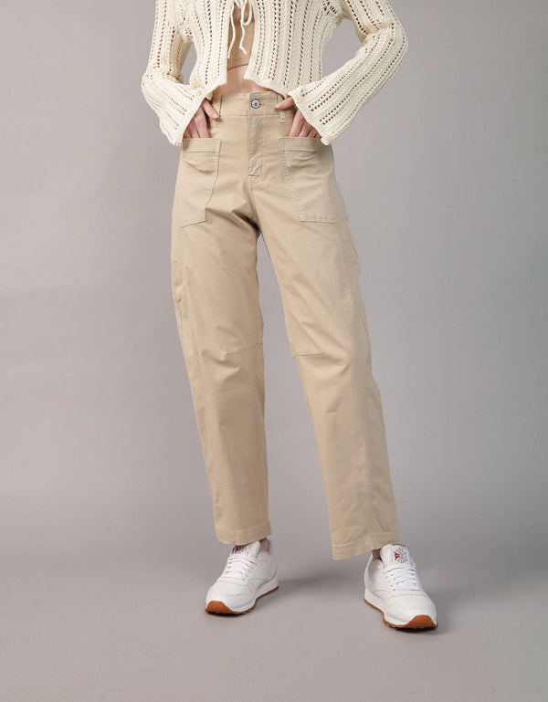 Pantalón barrel de mujer AE - Generico