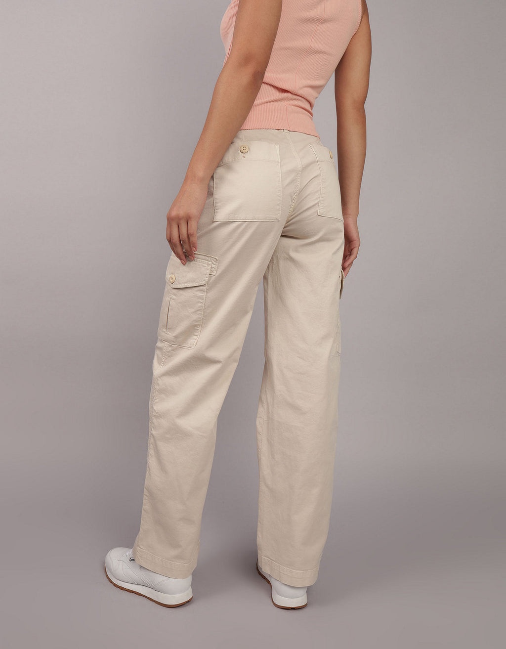 Pantalón AE tipo cargo de tiro alto para mujer - Generico 2325_5212_237_ob