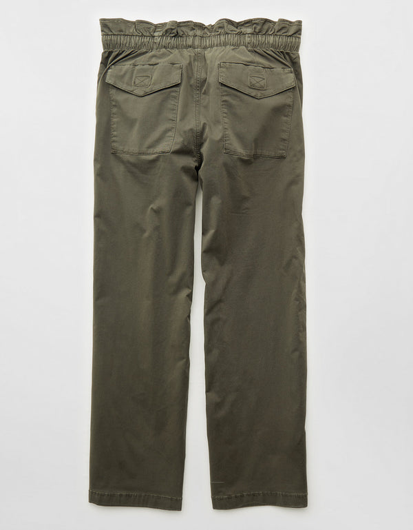 Pantalón stovepipe bota recta de mujer AE - Gris