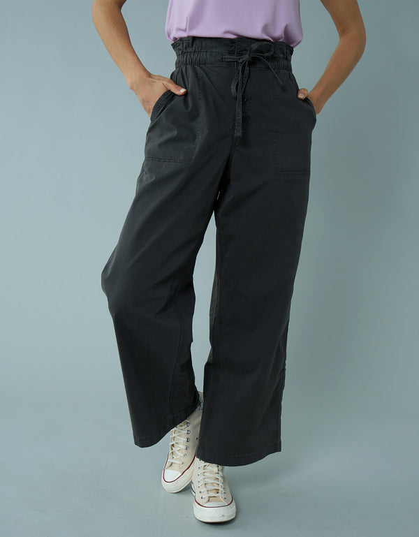 Pantalón stovepipe bota recta de mujer AE - Gris