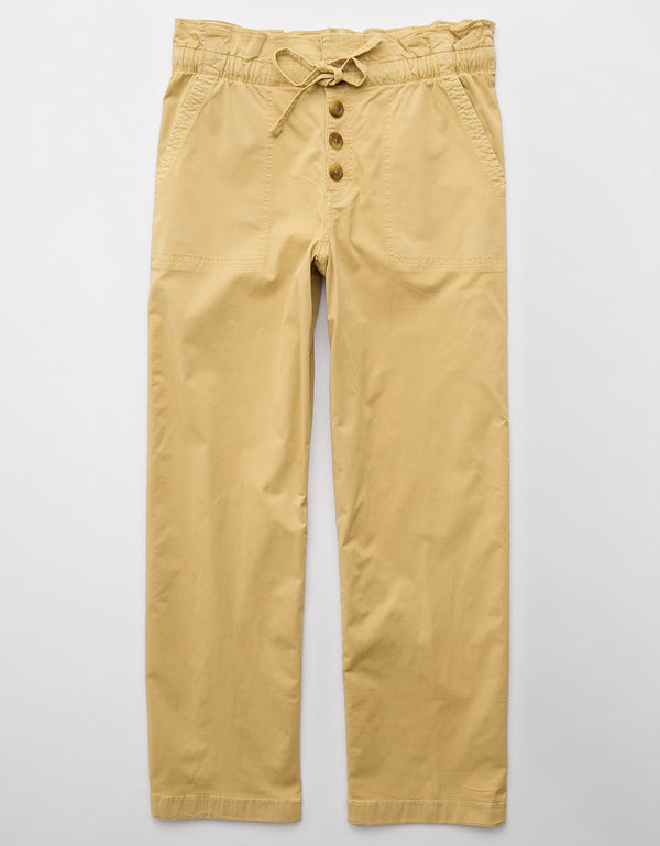 Pantalón stovepipe bota recta de mujer AE - café