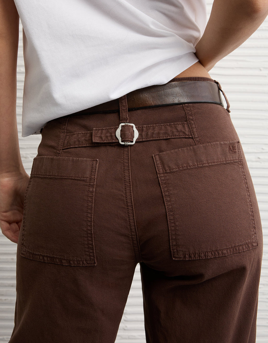 Pantalón Stovepipe Ae - Café_4b3621 2325_5489_285_d2