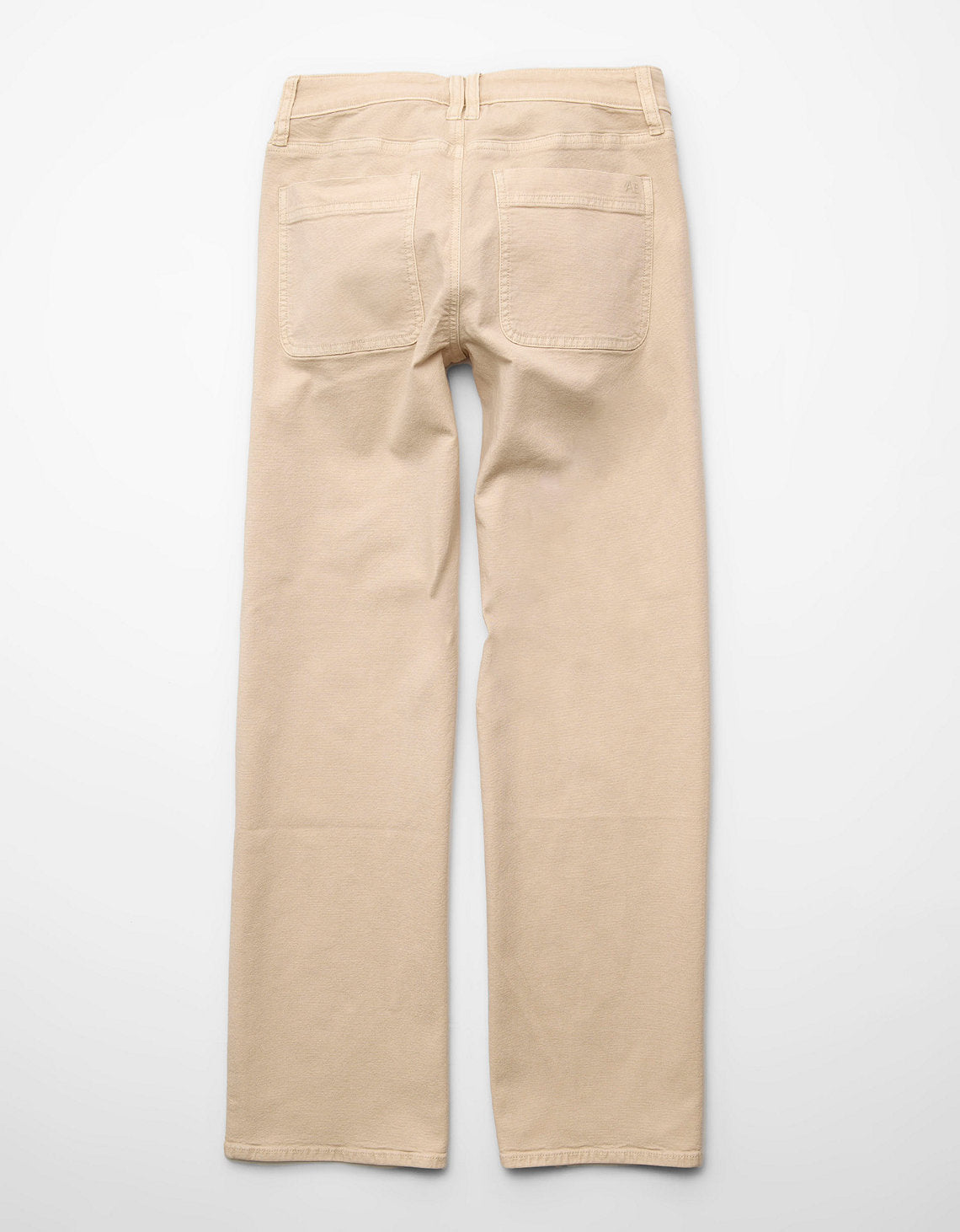 Jean AE Stretch de pierna recta de tiro alto. - Beige 2325_5750_141_b