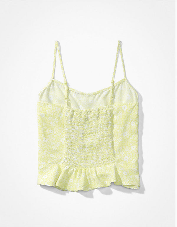 Blusa AE con estampado - Amarillo