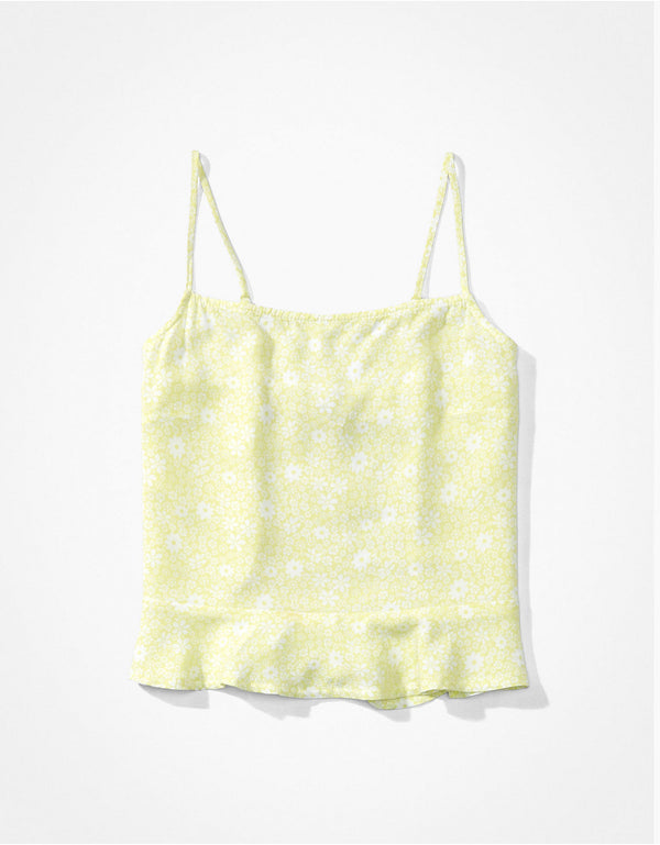 Blusa AE con estampado - Amarillo