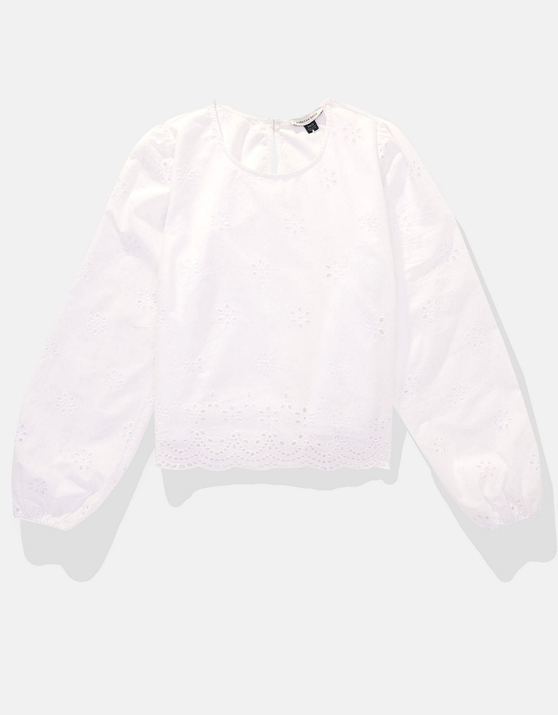 Camisa Manga Larga cuello redondo Mujer AE - Blanco 2351_5757_100_f