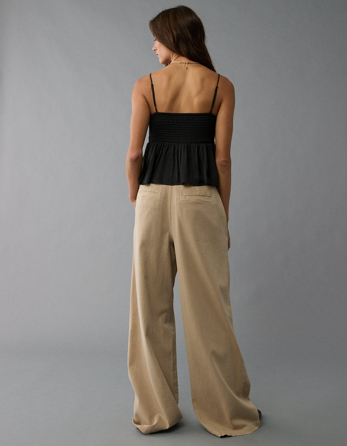 Blusa sin Mangas y con Tirantes Mujer AE - Negro 2351_5975_001_ob