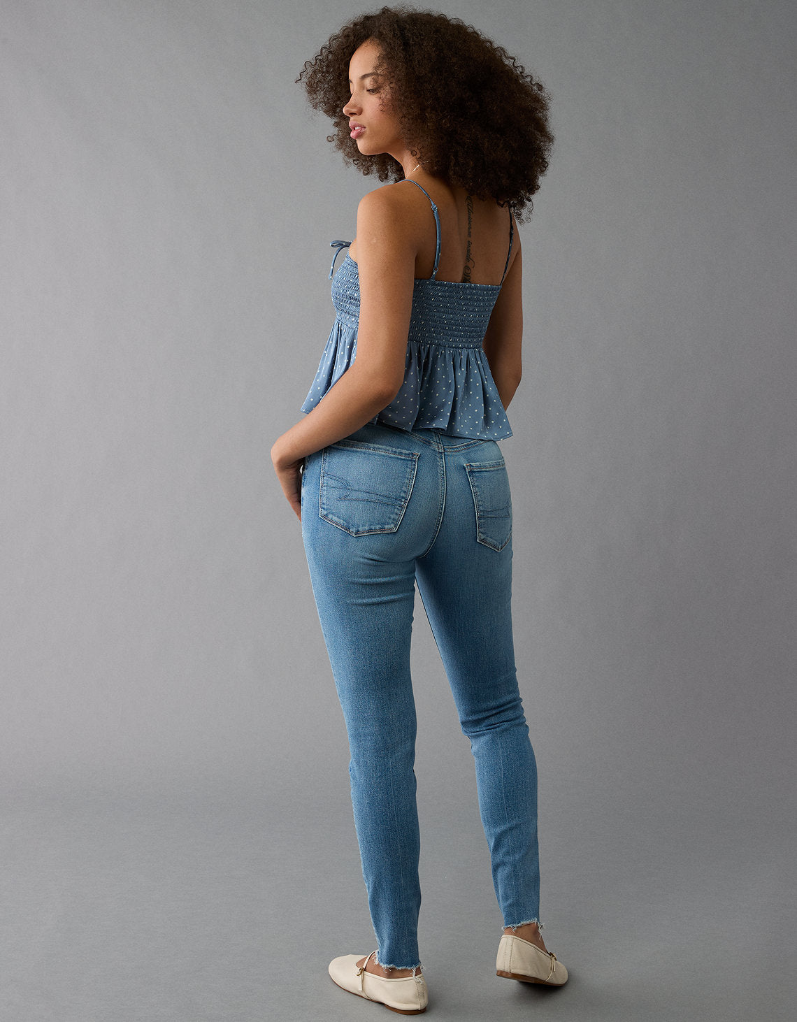 Blusa sin Mangas y con Tirantes Mujer AE - Azul 2351_5975_400_os